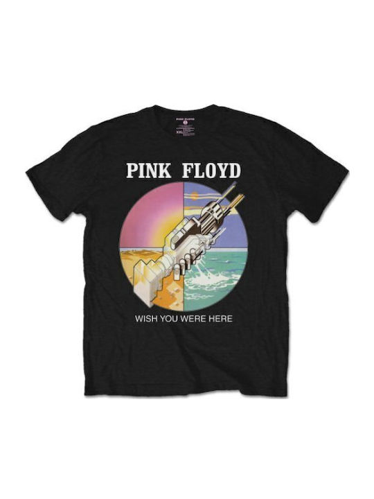Rock Off T-shirt Pink Floyd Ροζ Βαμβακερό