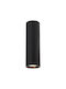 Eko Light Single Spot with Socket GU10 in Black Color