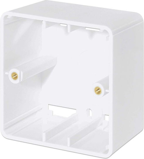 Intellinet Network-Telephone Socket Front in White Color 771894