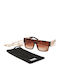 Urban Classics Zakynthos Unisex Sunglasses with Brown Tartaruga Plastic Frame and Brown Gradient Lens TB4236-03466