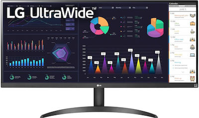 LG 34WQ500-B Ultrawide IPS HDR Monitor 34" FHD 2560x1080 with Response Time 5ms GTG