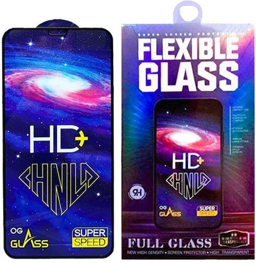 Full Glue Full Face Tempered Glass Μαύρο (Galaxy A71)