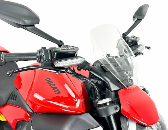 WRS Vizieră transparentă motocicletă pentru Ducati Diavel DU030T
