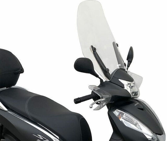 WRS Motorcycle Windshield & Windscreen Transparent Visor for Honda SH 150 HO016T
