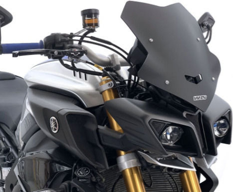 WRS Затъмнен визьор Мотоциклет за Yamaha MT-10 YA026NO