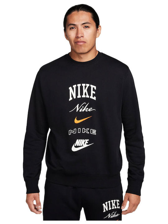 Nike Club Herren Sweatshirt Schwarz