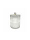 Glass Cookie Jar Transparent 14x14x20cm