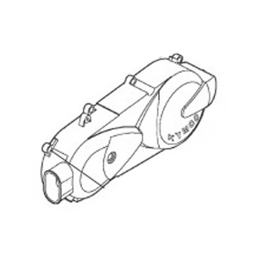 Kymco Agility Carry 125i Cbs E5 22' Left Outer Carburetor Cover Matte Black Genuine