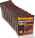 Fit & Shape Choco Chef's Brownie Lux Riegel mit 12gr Protein & Geschmack Doppelte Schokolade 12x50gr