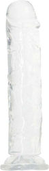 Clear Flavour Medium Dildo Transparent 18.5cm