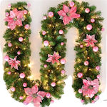 Lighted Christmas Garland Green 1pc