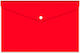 CHartosyn Folder with Button for Paper A4 Red