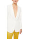 Pennyblack Blazer pentru femei Sacou Alb