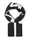 Kids Knitted Scarf Black