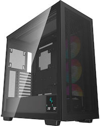 Deepcool R-MORPHEUS-BKAPA1-G-1 Gaming Full Tower Computer Case with Window Panel Black