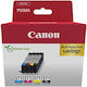 Canon CLI-571 Original Pack of 4 InkJet Printer...