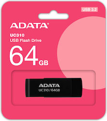 Adata UC310 64GB USB 3.2 Stick Schwarz