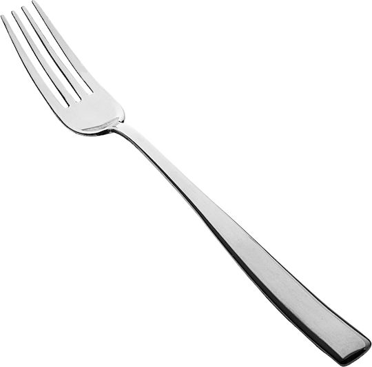 Salvinelli Flow Set de Furculițe Alimente Inoxidabile Argintiu 20.8cm 12buc