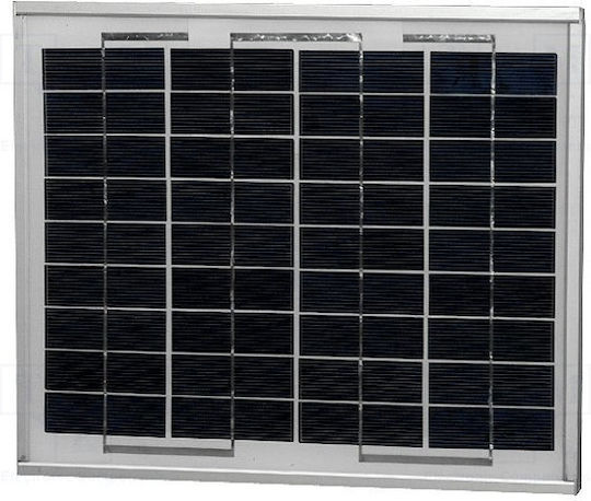 165-0098 Polykristallin Solarmodul 10W 330x290x25mm
