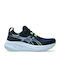 ASICS Gel-Nimbus 26 Sportschuhe Laufen French Blue / Electric Lime