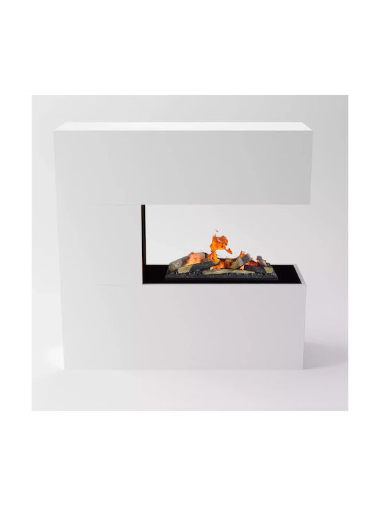 Dimplex Floor Electric Fireplace 125W White