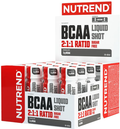 Nutrend BCAA Liquid Shot 20 x 60мл Без вкус