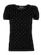 Braccialini Women's Sweater Polka Dot Black