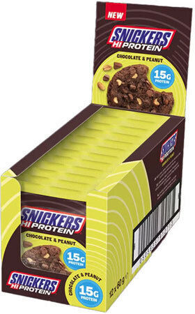 Snickers Biscuits Protein With Chips Chocolate & Peanut 12pcs 60gr