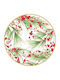 Caspari Christmas Placemats Green