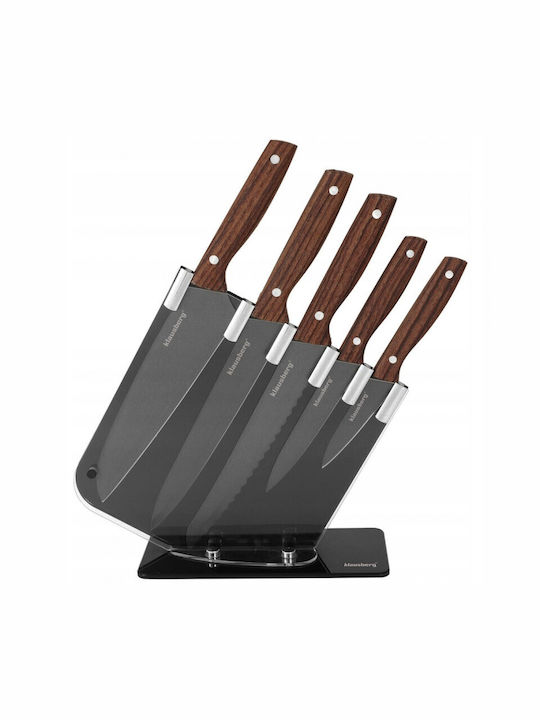 Klausberg Knife Set made of Stainless Steel 20cm KB-7616 6pcs