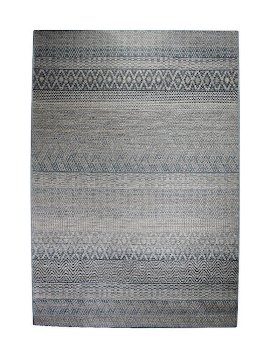 Ragolle Brighton Teppich Rechteckig Synthetisch,Polyester/Cotton/Leather Blue