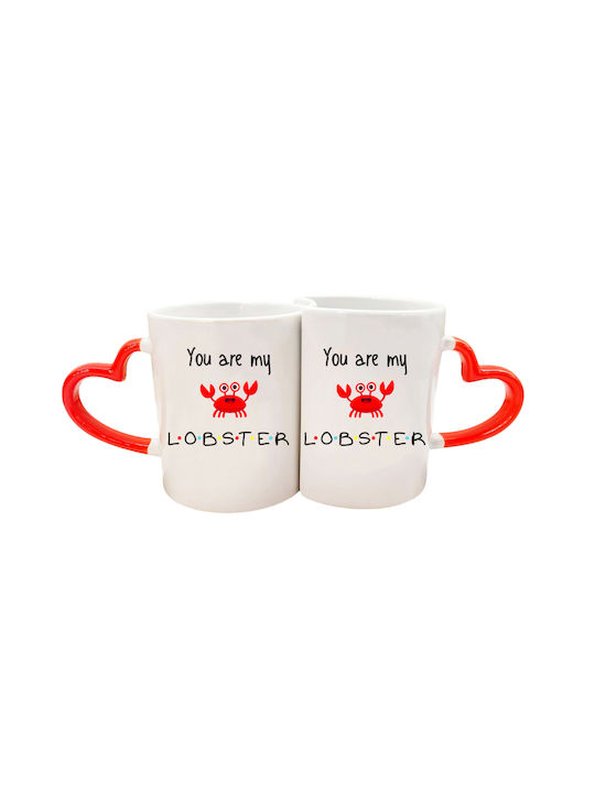 Mug Ceramic White 330ml 2pcs