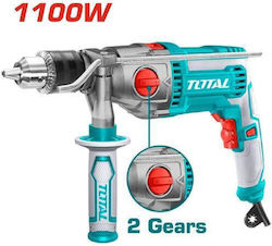 Total TG211166 Κρουστικό Δράπανο 1100W Total TG211166 Κρουστικό Δράπανο 1100W