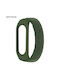 Sonique Braided L Armband Stoff Khaki (Mi Smart Band 5/Mi Smart Band 6)