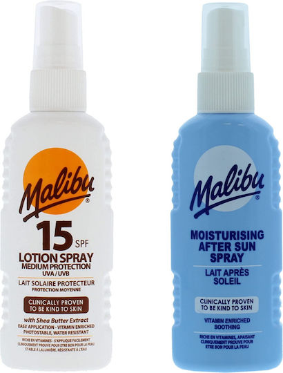 Malibu Сет с Слънцезащитен спрей