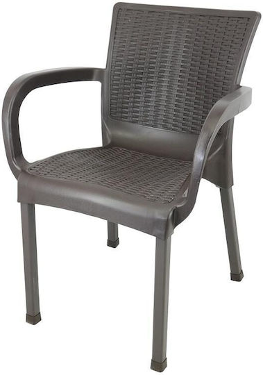 Καρέκλα Dark Brown 60x60x82εκ. Καρέκλα Dark Brown 60x60x82εκ.