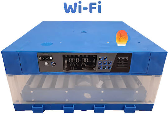 La Goon Automatic Egg Incubator 64 Eggs with Wi-Fi Steam System & Battery Support