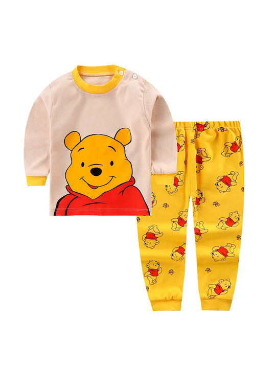 TakTakBaby Kids Pyjamas Cotton Yellow