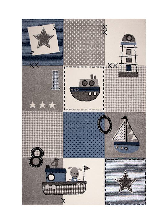 Βιοκαρπέτ Yolo Kids Rug Albastru 140x200cm