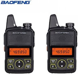 Bf-t1 Ασύρματος Πομποδέκτης UHF Σετ 2τμχ Bf-t1 Ασύρματος Πομποδέκτης UHF Σετ 2τμχ