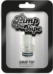 Pimp My Vape Drip Tip Mundstück in Transparent Farbe ATM75129000VR02
