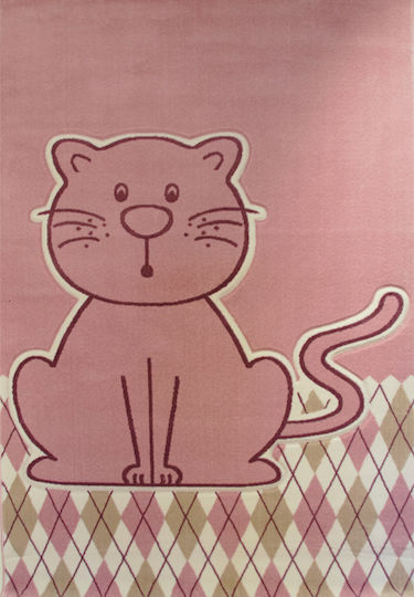 Ezzo Kinder Teppich Rosa 160x230cm