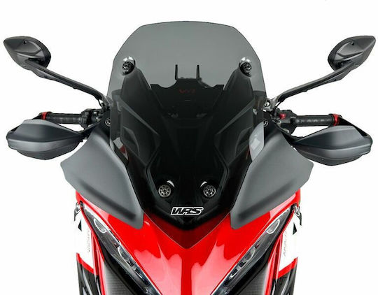 WRS Motorcycle Windshield & Windscreen Tinted Visor for Ducati Multistrada DU031NO