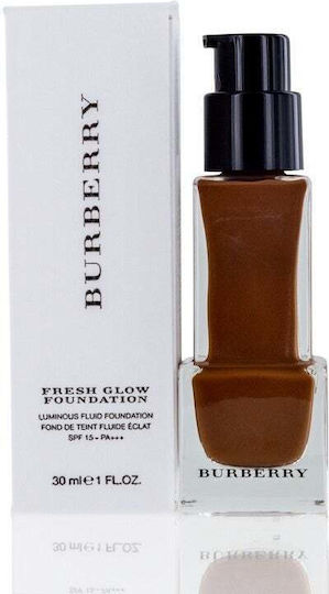 Burberry Fresh Glow Liquid Foundation 66 Deep Brown 30ml