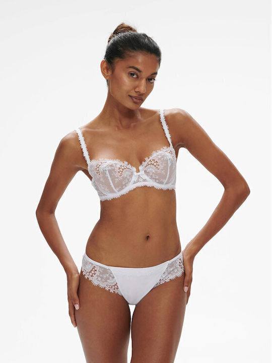 Simone Perele Balconette Balconette Bra White