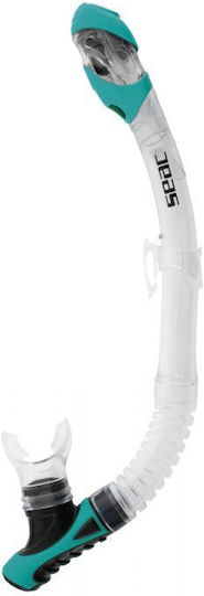 Seac Dry Snorkel Transparent with Silicone Mouthpiece
