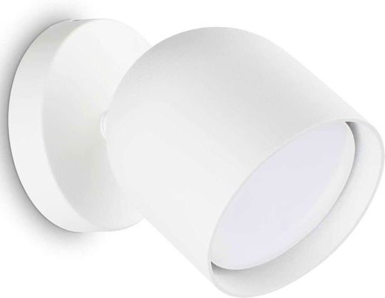 Ideal Lux Single Spot with Socket GX53 in White Color
