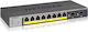 NetGear GS110TP Managed L2 PoE Switch with 8 Gigabit (1Gbps) Ethernet Ports and 10 SFP Ports