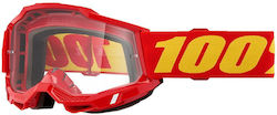 100% Motocross-Schutzbrille