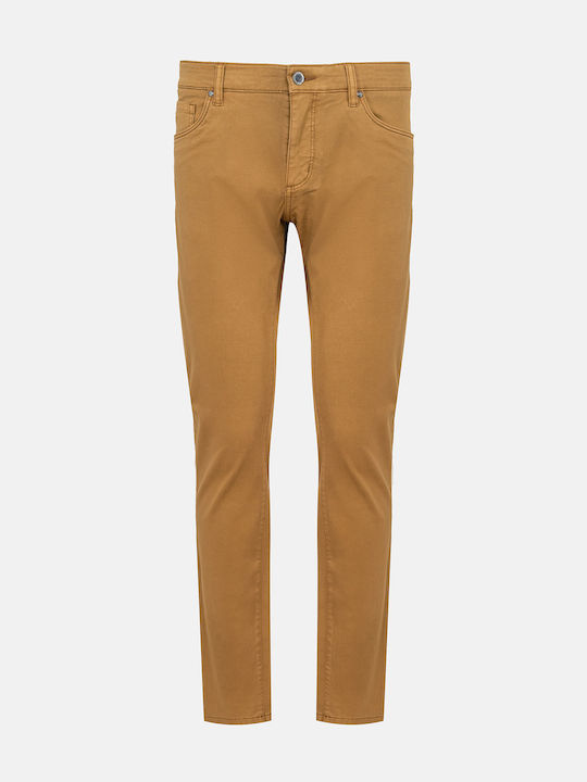 Fynch Hatton Men's Trousers Chino Camel